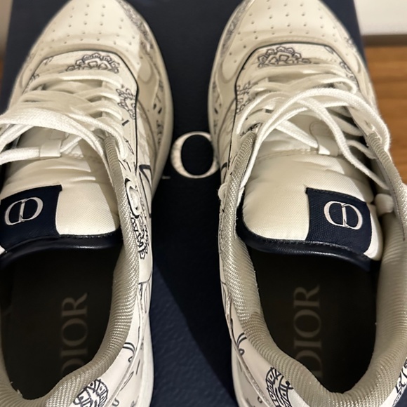 DIOR B27 SNEAKER Low-Top CALF GALAXY MENS SZ 42-SIZE 9 - Picture 5 of 9